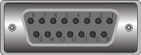 Image of a DA15M Connector